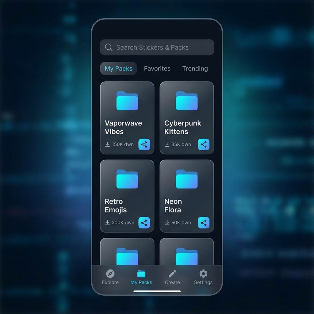 Sticker Pack Manager